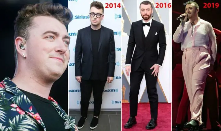Sam Smith weight change through out the years 