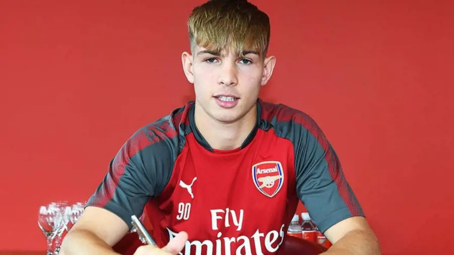 Emile Smith Rowe is 21 years old.