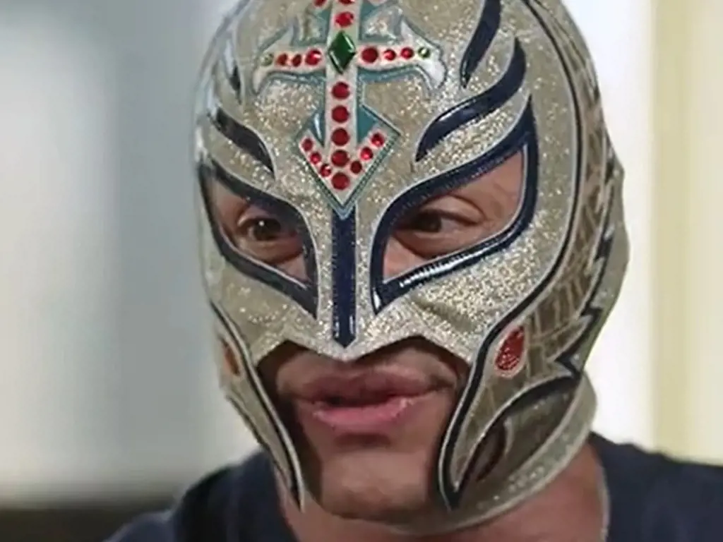 Rey Mysterio, a renowned WWE wrestler.