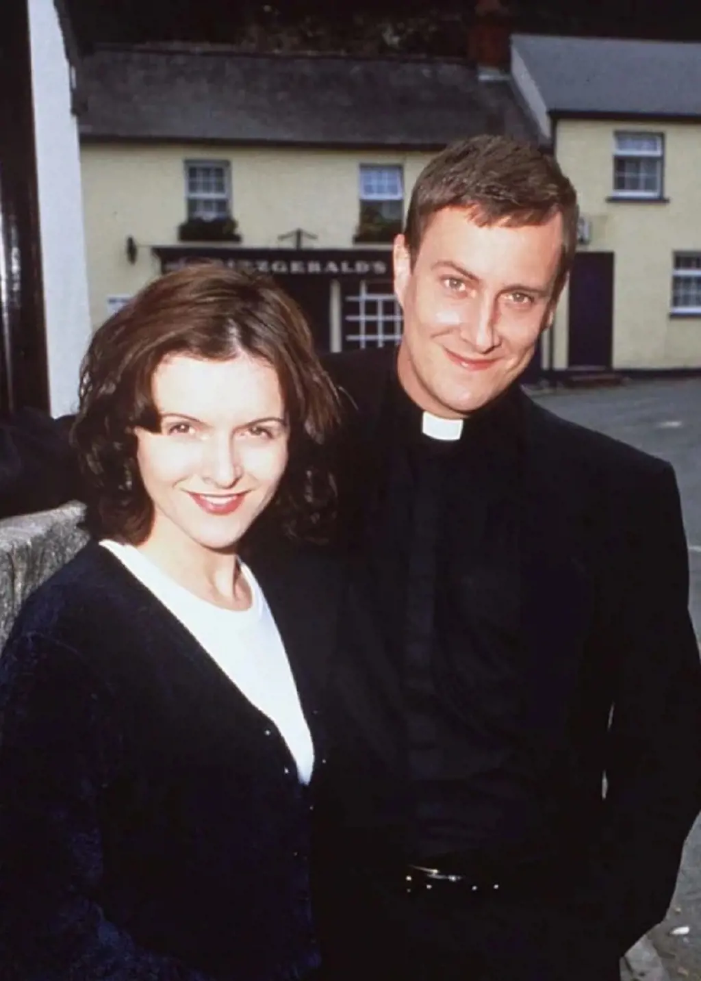 Actor Stephen Tompkinson in his younger days