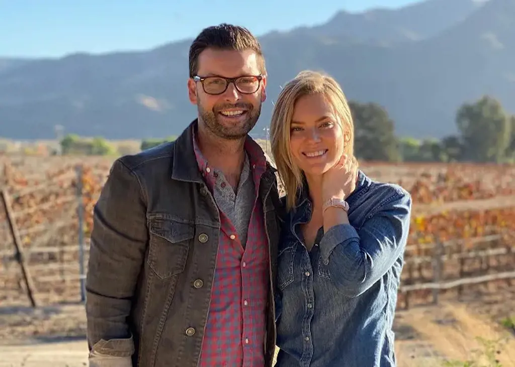 Cindy Busby with her husband Chris