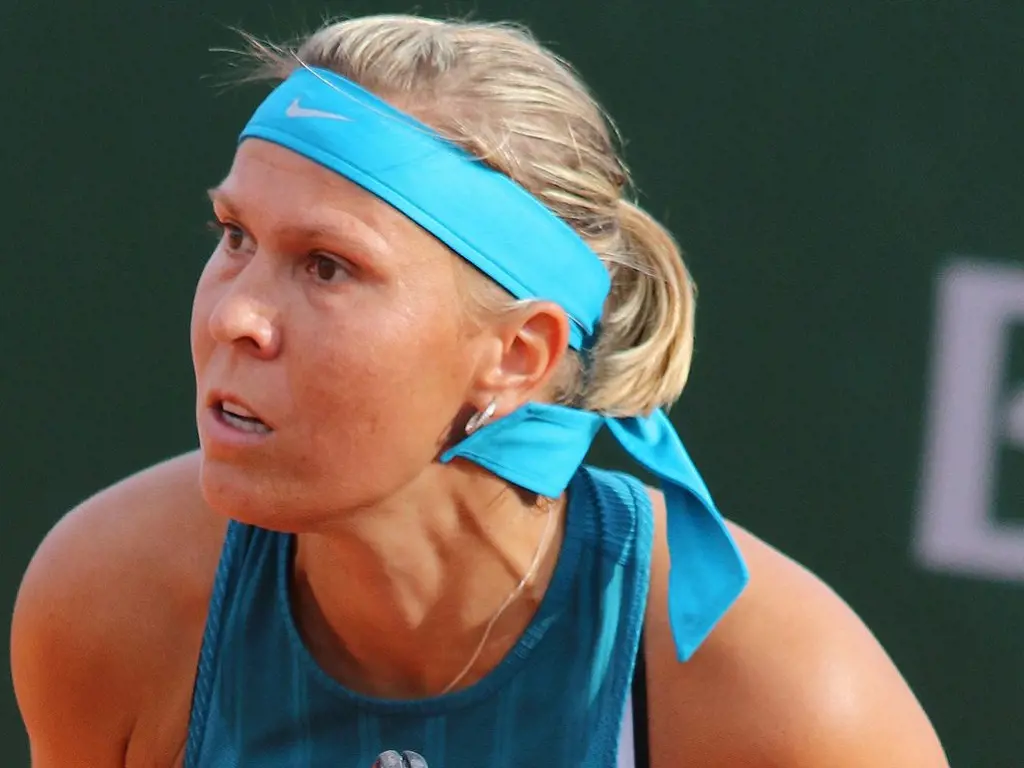 Lucie Hradecka during one of her matches.