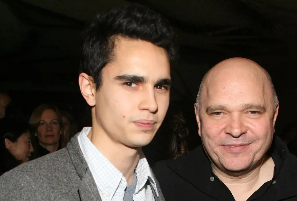 Max Minghella and Anthony Minghella during The Weinstein Company's 