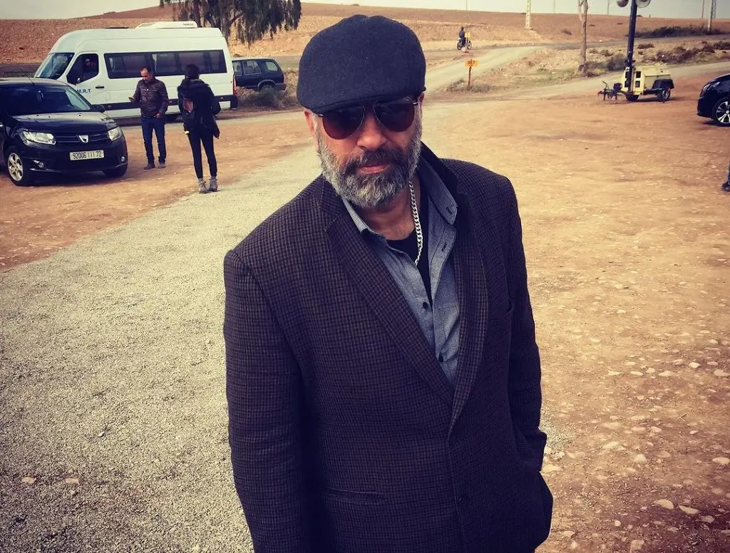 Haqi Ali while in Morroco shooting for 2019 Waiting for the Barbarians film