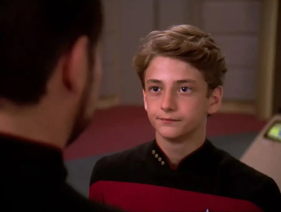 Birkin appeared as a younger version of Jean-Luc in the sixth season episode 