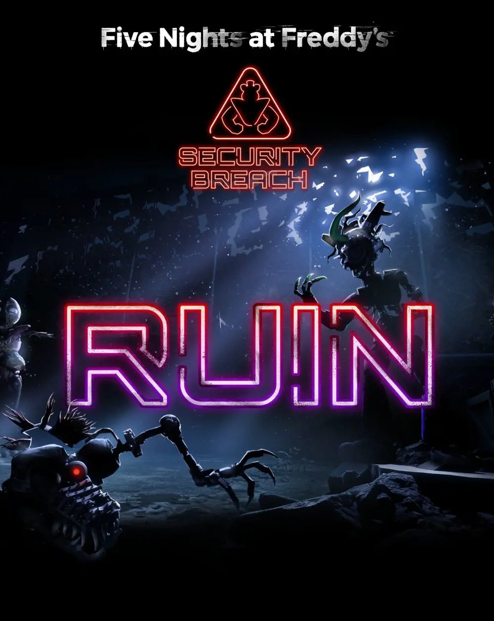 Five Nights at Freddy's: Security Breach Ruin is a free DLC expansion released on July 25, 2023, on Microsoft Windows, Playstation 4, and Playstation 5