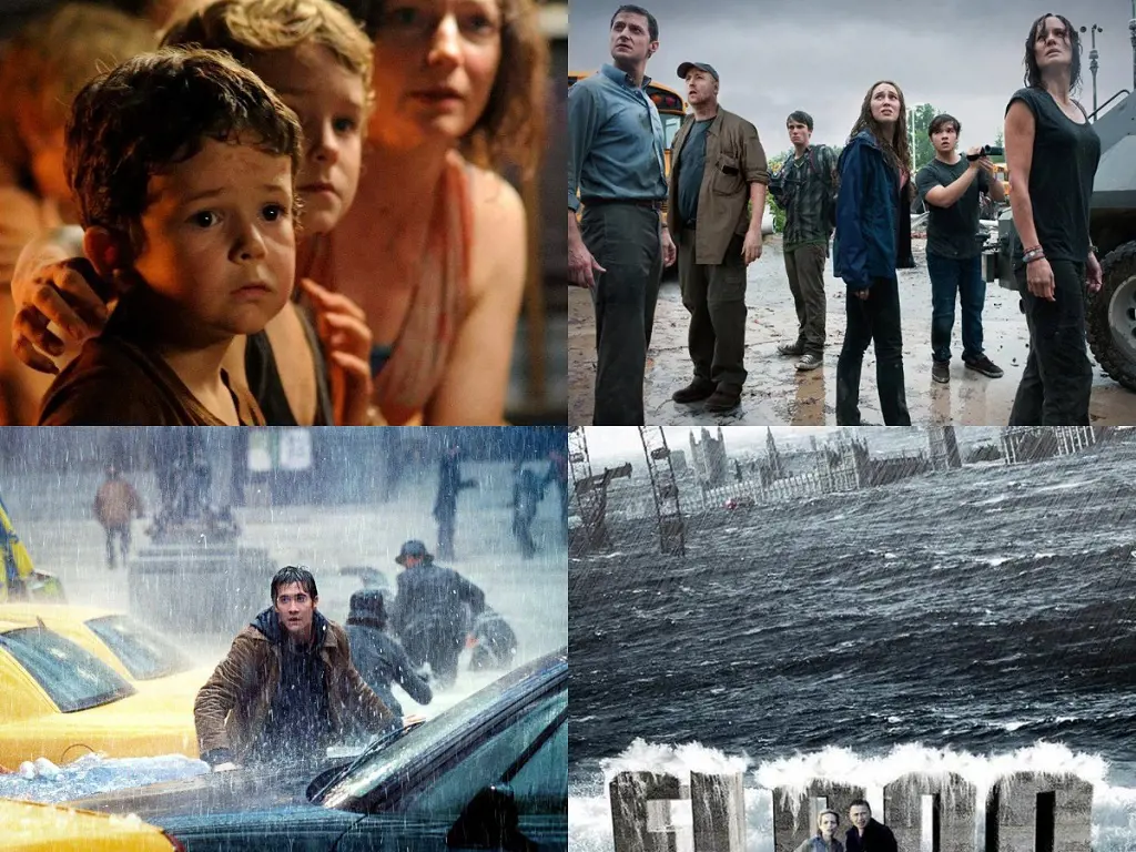 The Impossible, The Day After Tomorrow, The Flood, and Into The Storm are some movies related to flood