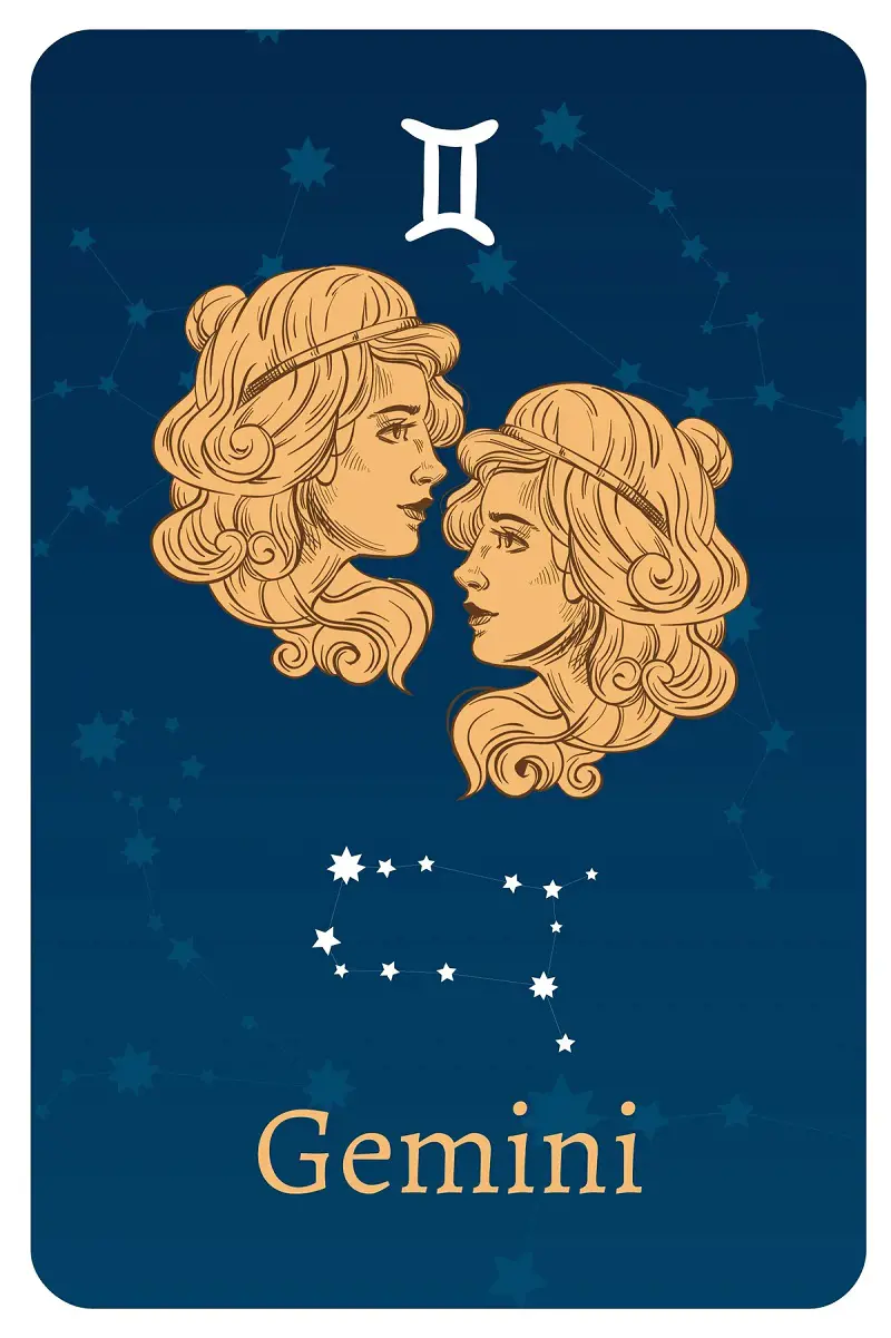 Gemini has a great sense of humor, open-minded and adventurous. But, they are easily bored and inconsistent.