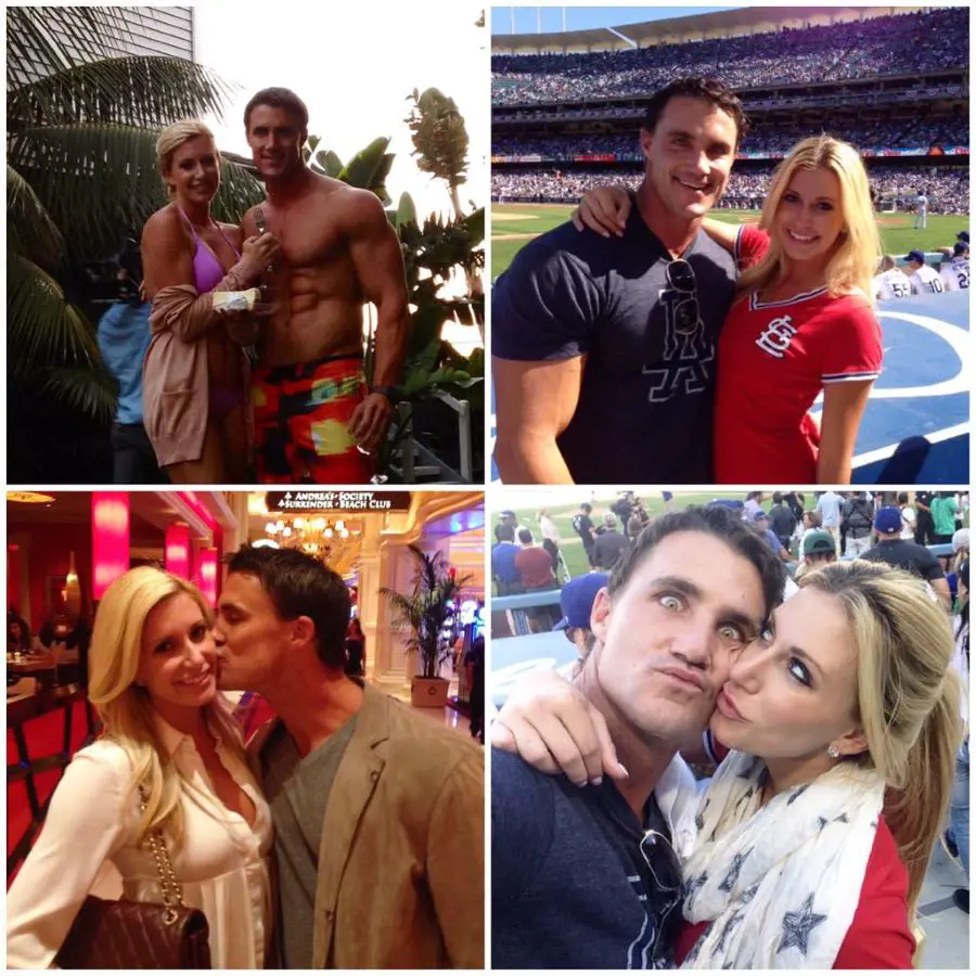 Green shared these loving pictures of herself with Plitt on Twitter on his memory; 