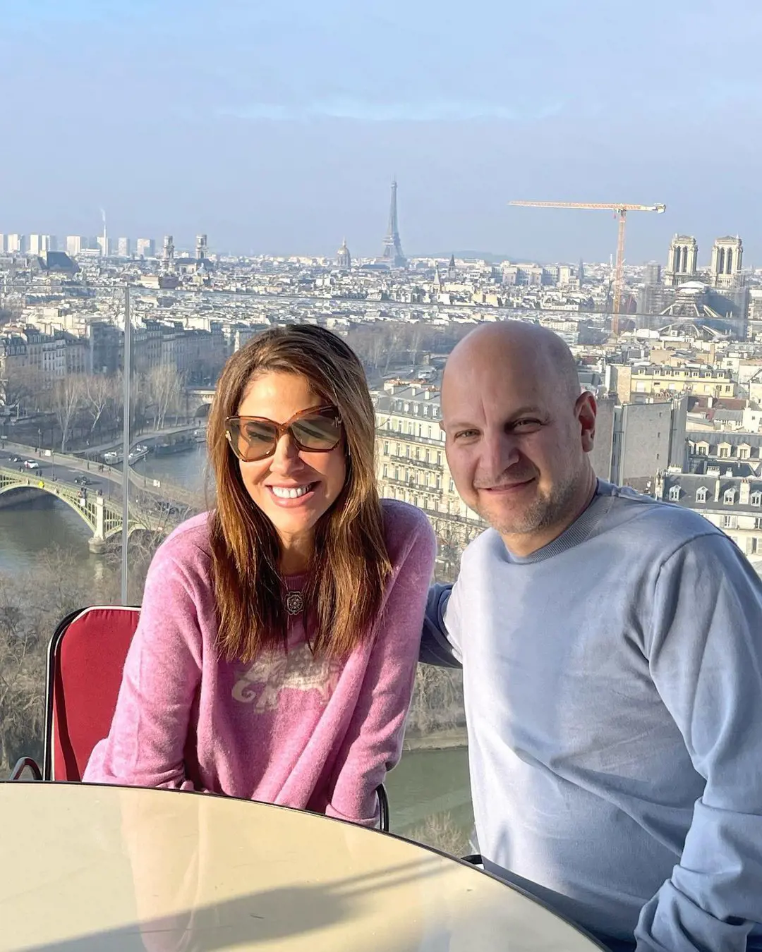 The couple visit to France during their romantic trip