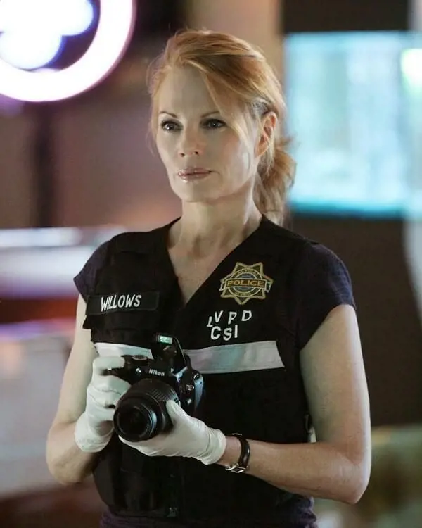 Marg Helgenberger played the role of Catherine Willows, the graveyard shift CSI assistant supervisor, in the series