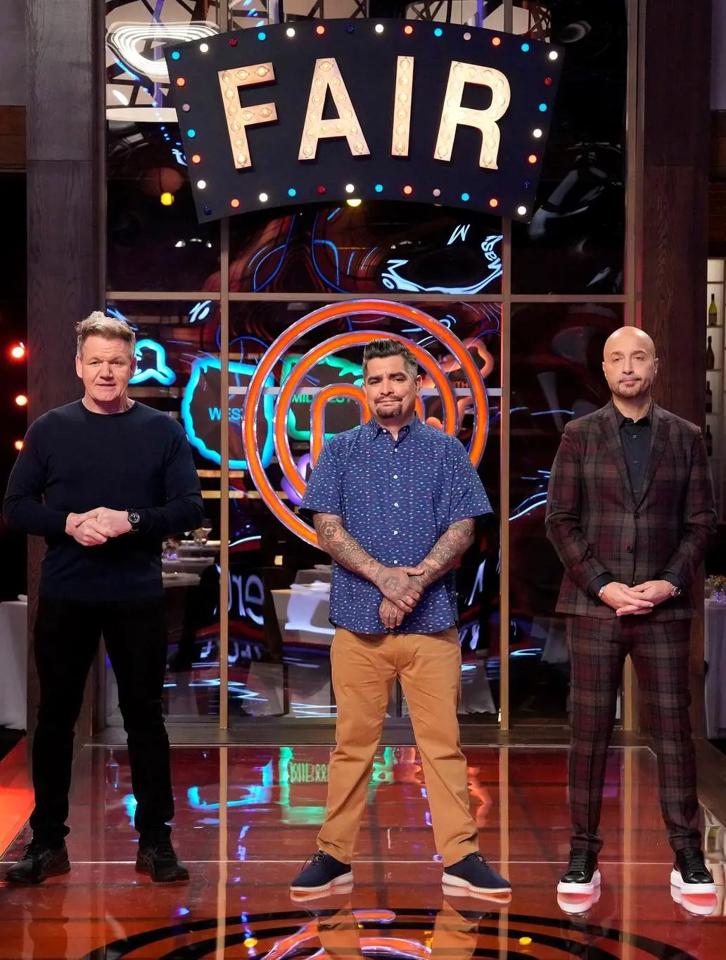 The show features the iconic team of judges consisting of Gordon Ramsay, Aaron Sanchez, and Joe Bastianich