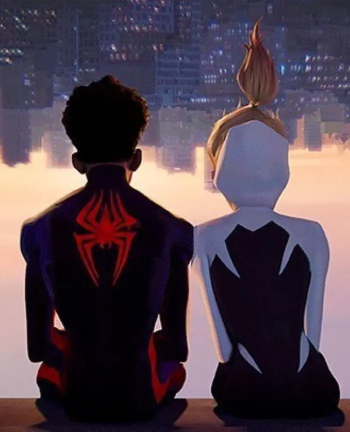 In Across the Spider-Verse, Morales goes on an adventure with Stacy across the multiverse where he meets a new team of Spider-People