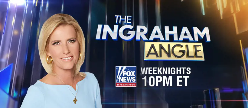 Laura Ingraham reminding her fans to watch her show 'The Ingraham cycle'