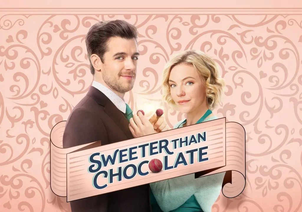 Sweeter Than Chocolate starring Eloise Mumford and Dan Jeannotte will premiere on Feb 4 at 8/7c pm ET on Hallmark Channel