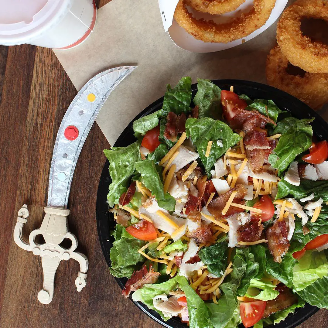Arby's salads are made with roasted beef and veggies for your fast-food cravings