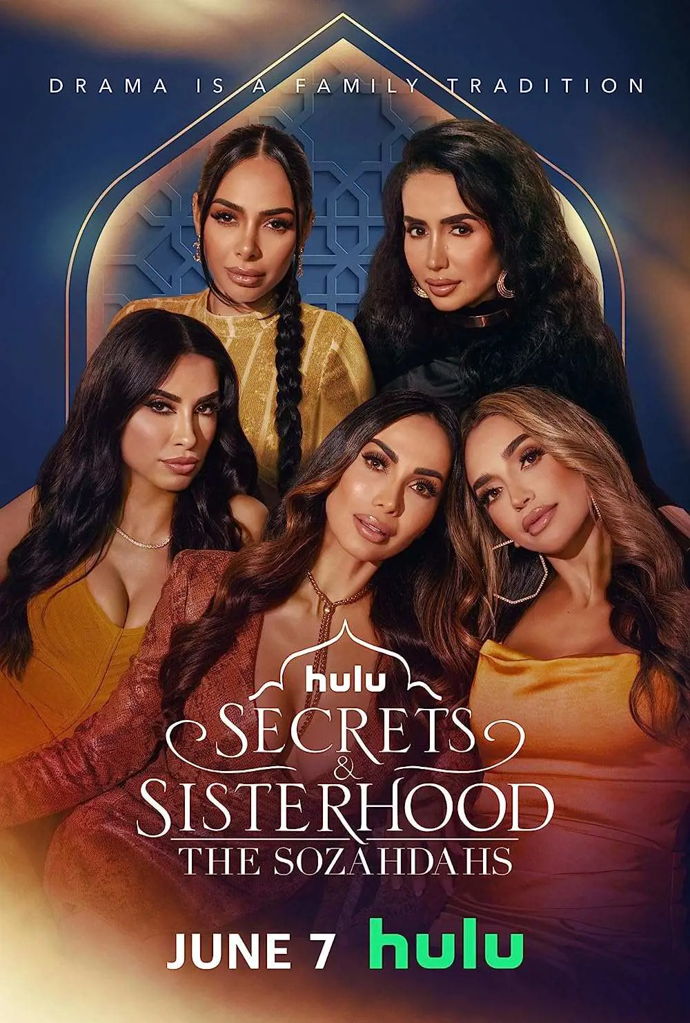 Hulu's Secrets & Sisterhood: The Sozahdahs debuted on June 7; the show features 10 sisters of Afghani origin who proudly identify as American Muslims