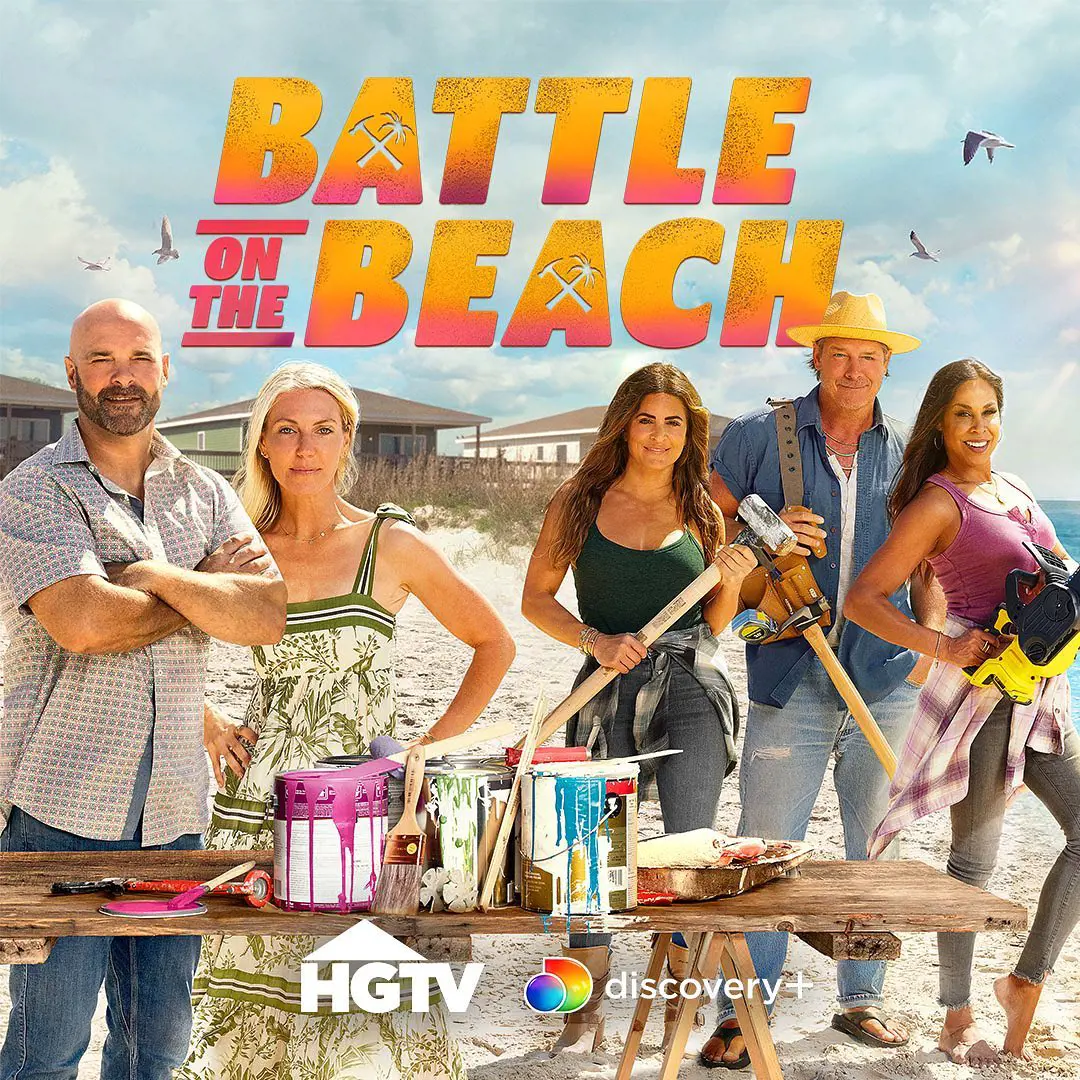 The new reality television show of HGTV channel Battle on the Beach premiered on June 4, 2023