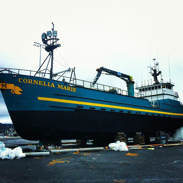 The Fishing Vessel sailed through Bering Sea from decades. The boat is specially made for fishing and catching crabs