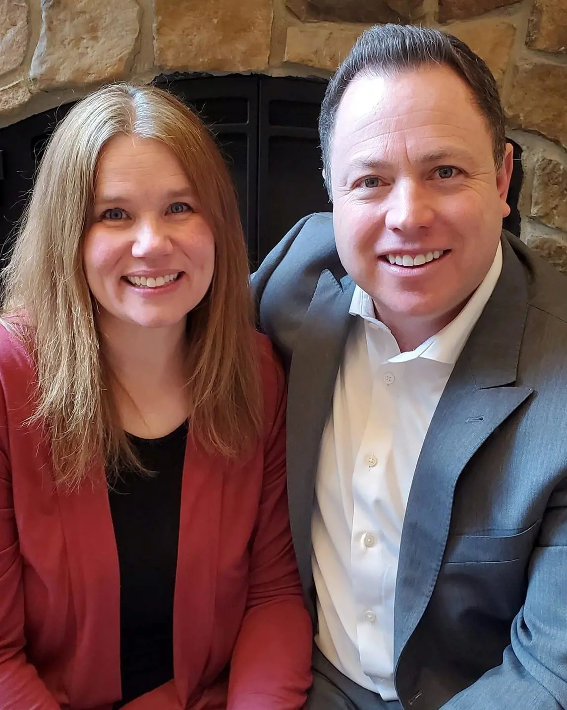 Cameron Fugal, CEO and founder of Aero Dynamic Jets, pictured with his wife of 27 years, Danielle Fugal