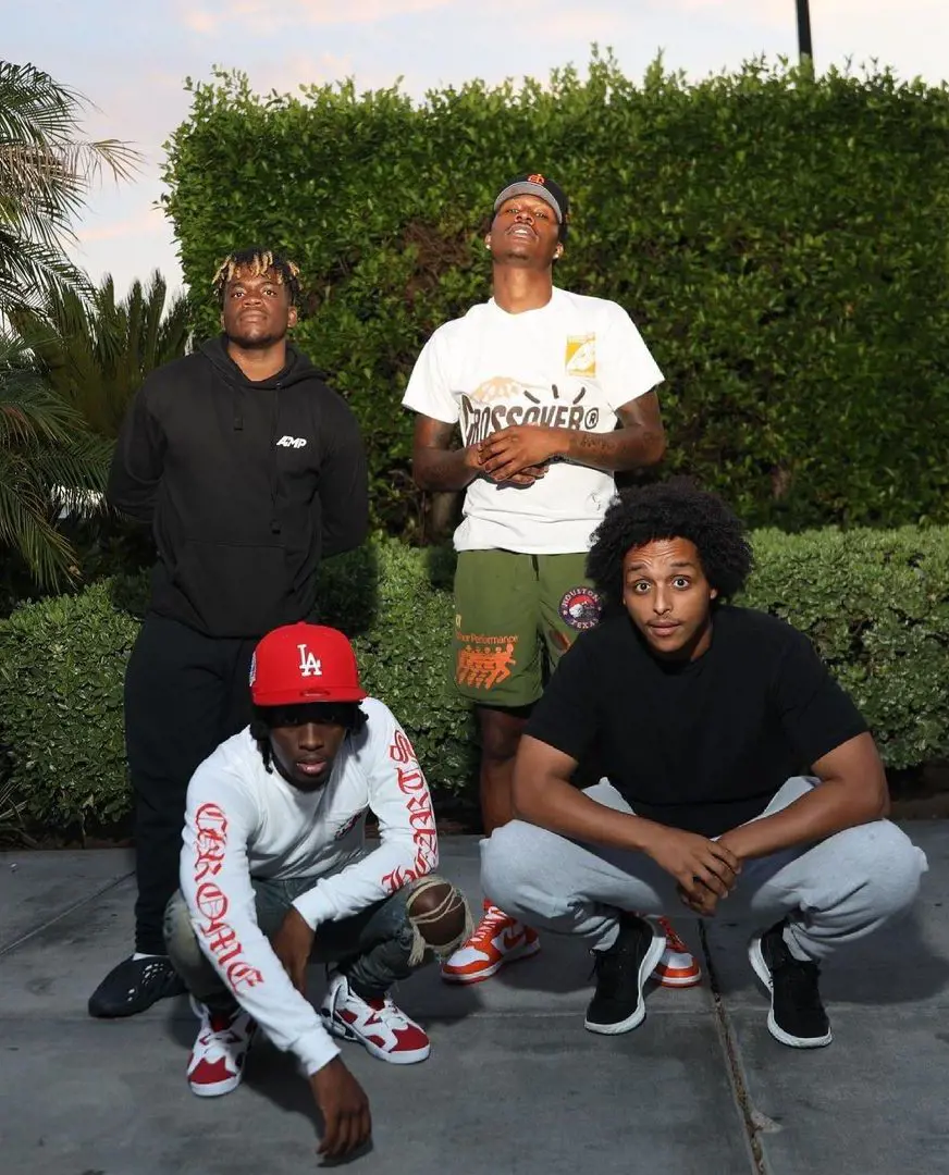 APM members (from left) Davis, Kai, Dennis, and Agent 00 pictured in Los Angeles, California