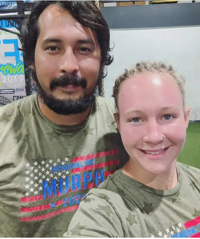 Reality and her boyfriend completed their Murph exercise in one go. Murph is a type of one intense exercise 