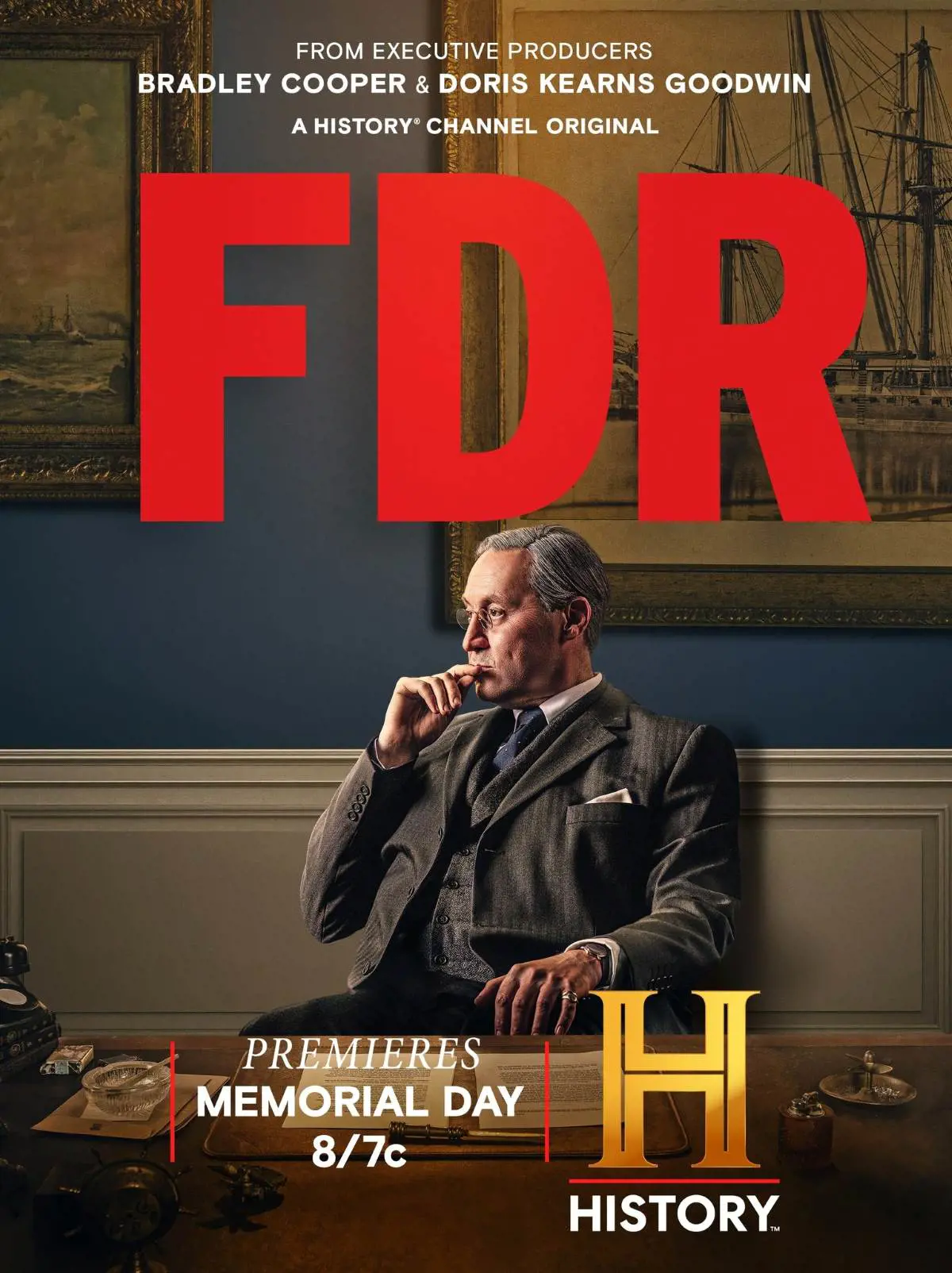 FDR is a three-part documentary miniseries, that chronicles the life of Franklin D. Roosevelt, the thirty-second President of the United States
