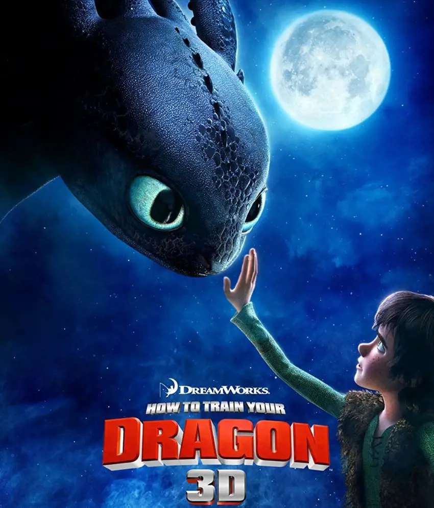 How to Train Your Dragon was produced by DreamWorks Animation and distributed by Paramount Pictures