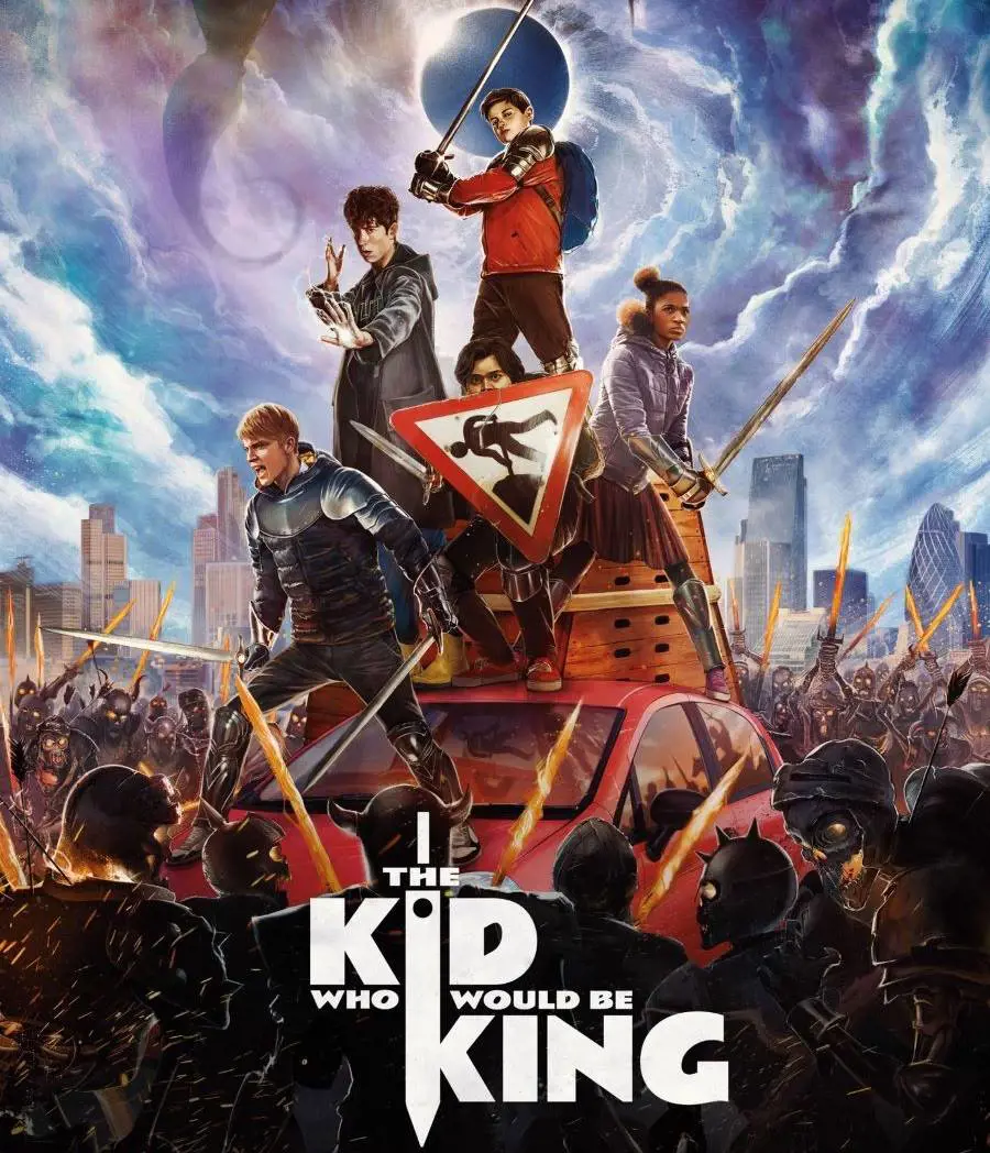 Angus Imrie, Louis Ashbourne Serkis, Tom Taylor, Rhianna Dorris, and Dean Chaumoo in the 2019 film The Kid Who Would Be King (2019)