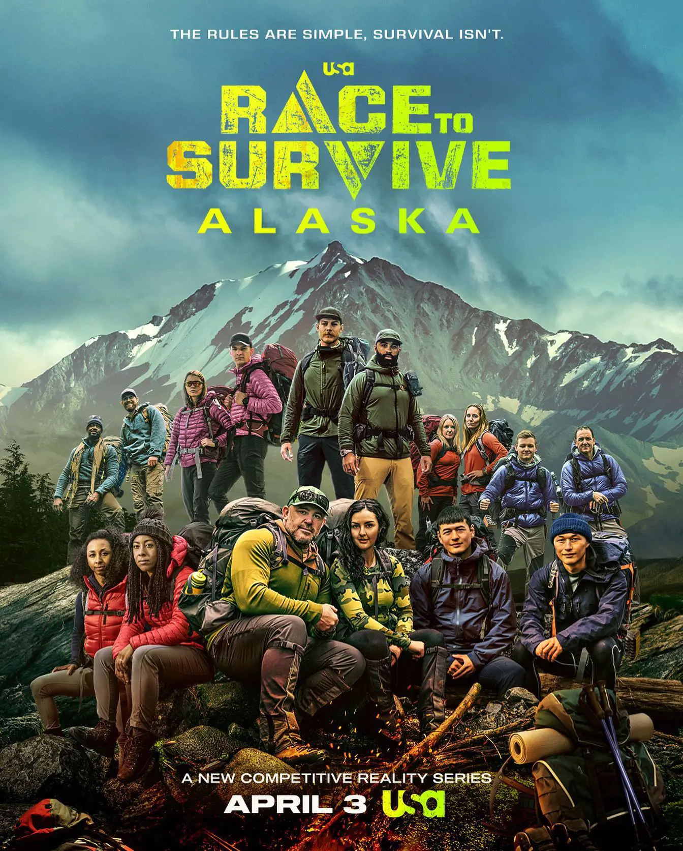 Race to survice Alaska was premiered on April 3, 2023