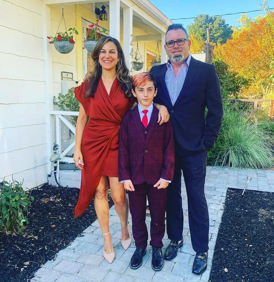 Shepos's family are ready for the party. Her spouse Chris is a Director of Commercial Development at Continuum Distribution in San Francisco Bay 