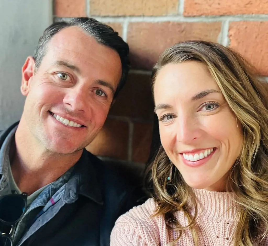  Mitch Glew and his partner Danielle Glew in Vail, Colorado