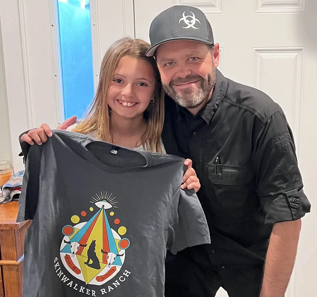 On June 11, 2022, Bryant shared a picture with his young fan on his twitter account. He gave her t-shirt of the Skinwalker Ranch 