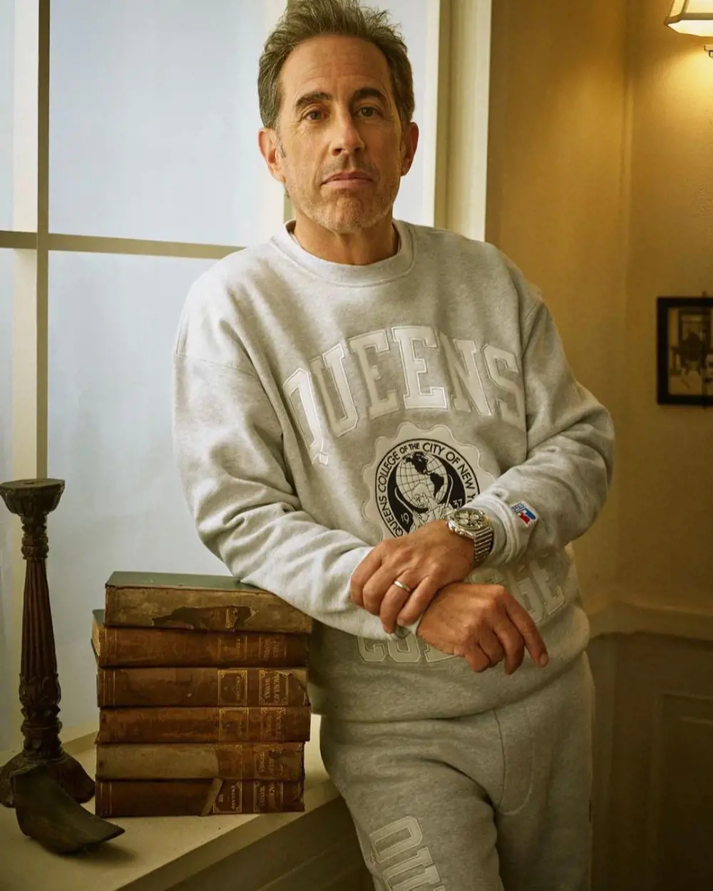 Jerry Seinfeld was honored to do a @kith collection that will benefit CUNY and his alma mater Queens College