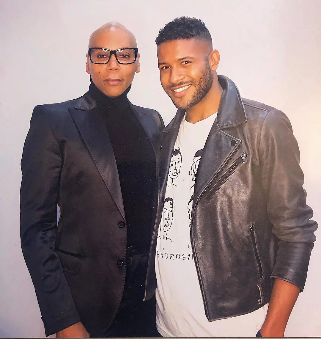 RuPaul and the actor has some fling which the fans are confused about. 