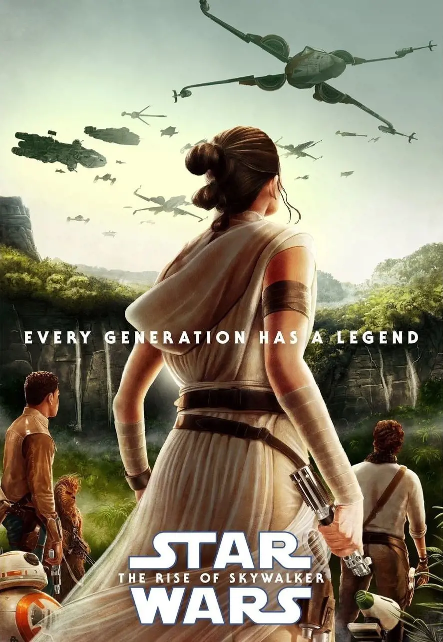 Star Wars - The Rise Of Skywalker is the third installment of the Star Wars sequel trilogy, following The Force Awakens (2015) and The Last Jedi (2017)