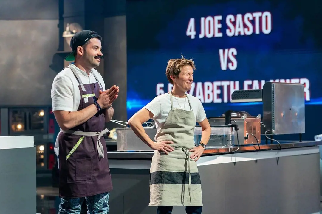 Chef Joe Sasto and Chef Elizabeth Falkner faced off each other on the first round of the TOC 4